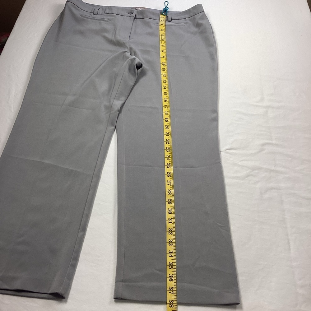 Chicos Gray Dress Pants Sz 3 - Picture 7 of 10